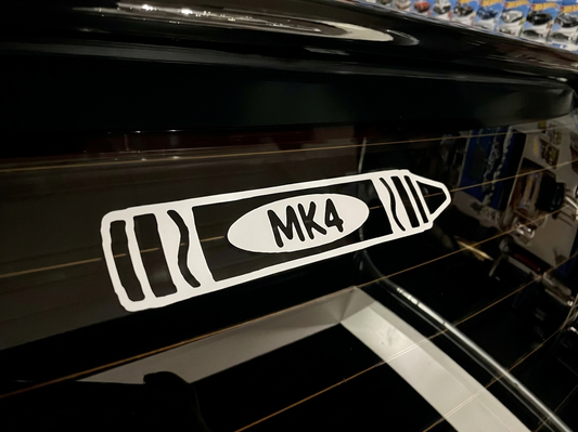 MK4 "Crayon" Decal